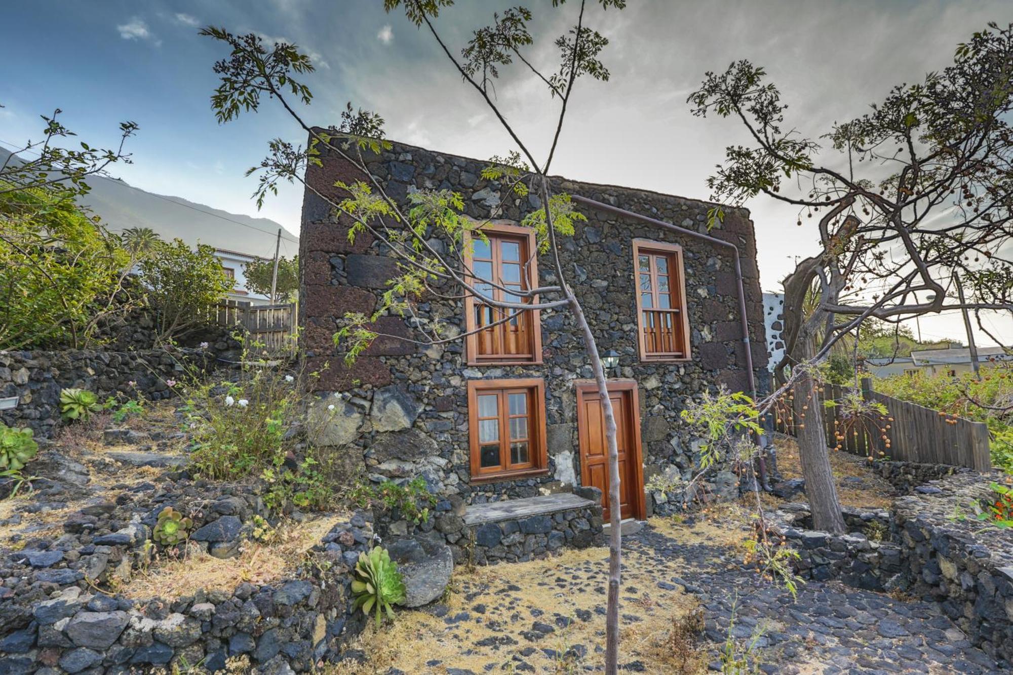 Casa Rural De Piedra Frontera Exterior foto